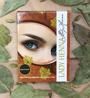 Хна для окрашивания бровей Lady Henna Коричневая LHbrow02